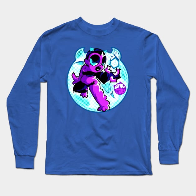 DeepFry Chill Long Sleeve T-Shirt by RebelTaxi